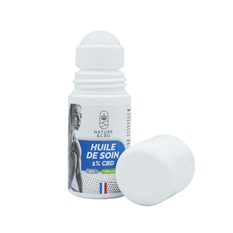 Huile de soin CBD Récupération Active Menthe & Orange _ calitop.fr