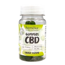 Gummies CBD 10mg Heméka Saveur Pomme _ Calitop