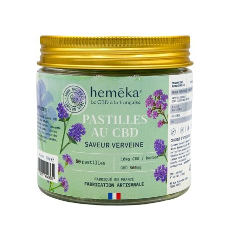 Gummies CBD 10mg Heméka Saveur Verveine _ Calitop