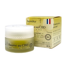 Baume CBD 450mg Heméka 30ml Douleurs Musculaires _ Calitop