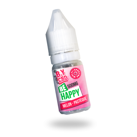 Recharge E-Liquide 10ml CBD 500mg Be Happy Pastèque Melon _ Calitop
