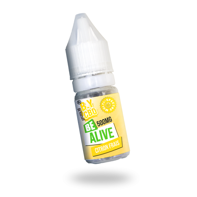Recharge E-Liquide 10ml CBD 500/300mg Citron Frais _ CALITOP