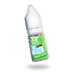 Recharge e-liquide 10ml CBD 500/300mg Menthe Fraîche Be Cool CBD