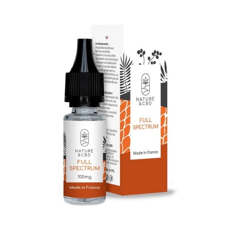 E-Liquide CBD Full Spectrum au chanvre 300/500mg _ calitop