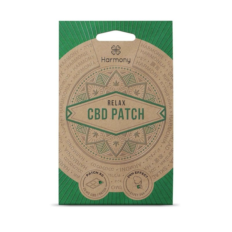 Patchs CBD 120mg Skin Relief _ Action 24h & Récupération ciblée