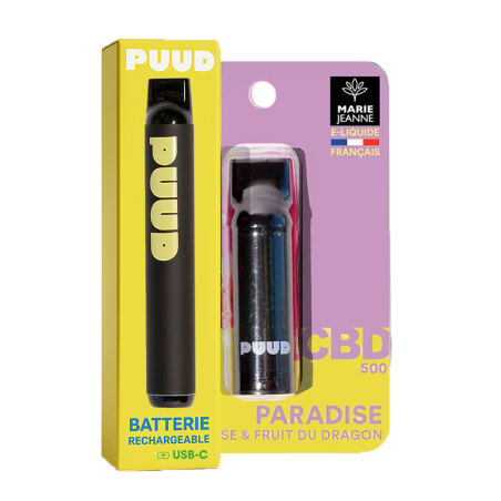 Puff Rechargeable _ Fraise Fruit du Dragon _ Kit Complet _ calitop
