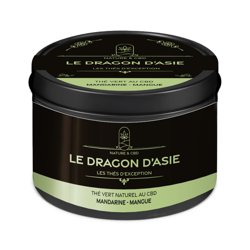 Thé Vert au CBD Dragon d'Asie 30g