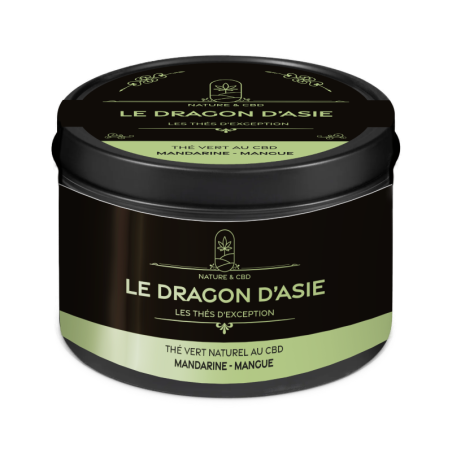 Thé Vert au CBD Dragon d'Asie 30g