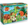 Jouet de construction Dinoland - Abrick - ECOIFFIER - A partir de 18 mois, Multicouleur