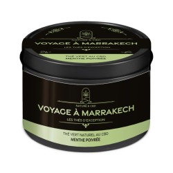 Thé Vert CBD Voyage à Marrakech _ Saveur Menthe Poivrée _ calitop