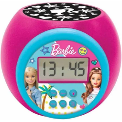 Barbie Projector Alarm Clock - Night Light (réveil projecteur-veilleuse)