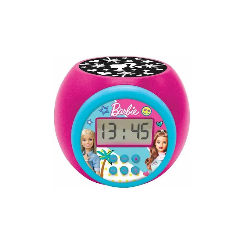 Barbie Projector Alarm Clock - Night Light (réveil projecteur-veilleuse)