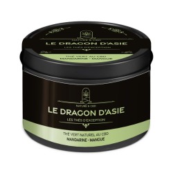 Thé Vert CBD Dragon d' Asie : Mandarine & Mangue _ calitop