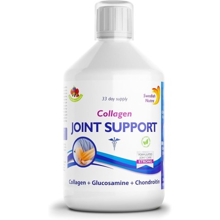 Collagène 6000mg Liquide 500ml Swedish Nutra _ Articulations & Sport _ calitop