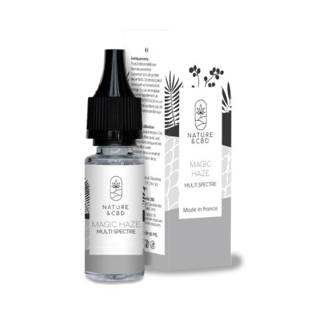 E-liquide CBD 500 mg 10 ml multi-spectre MAGIC HAZE