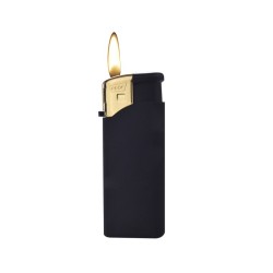 Briquet électronique noir Prof format poche à 1€ _ Calitop